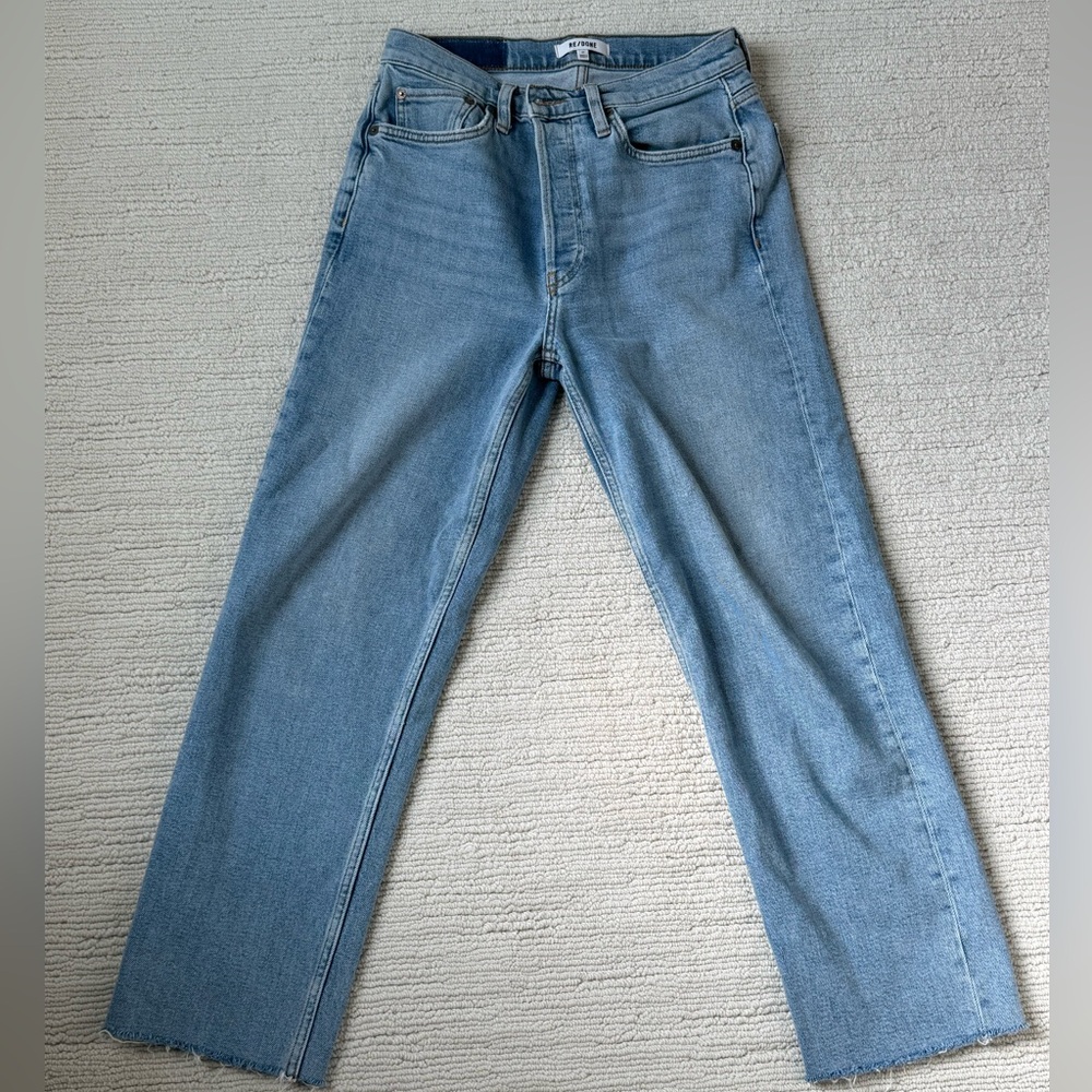 Women’s Redone 70s Stove Pipe Jean Size 27